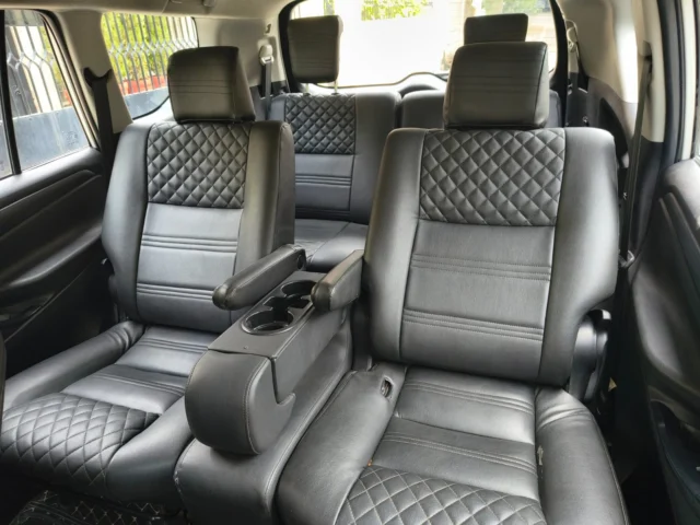 Innova Crysta captain seats interior