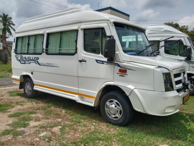 Force tempo traveller rental in Salem